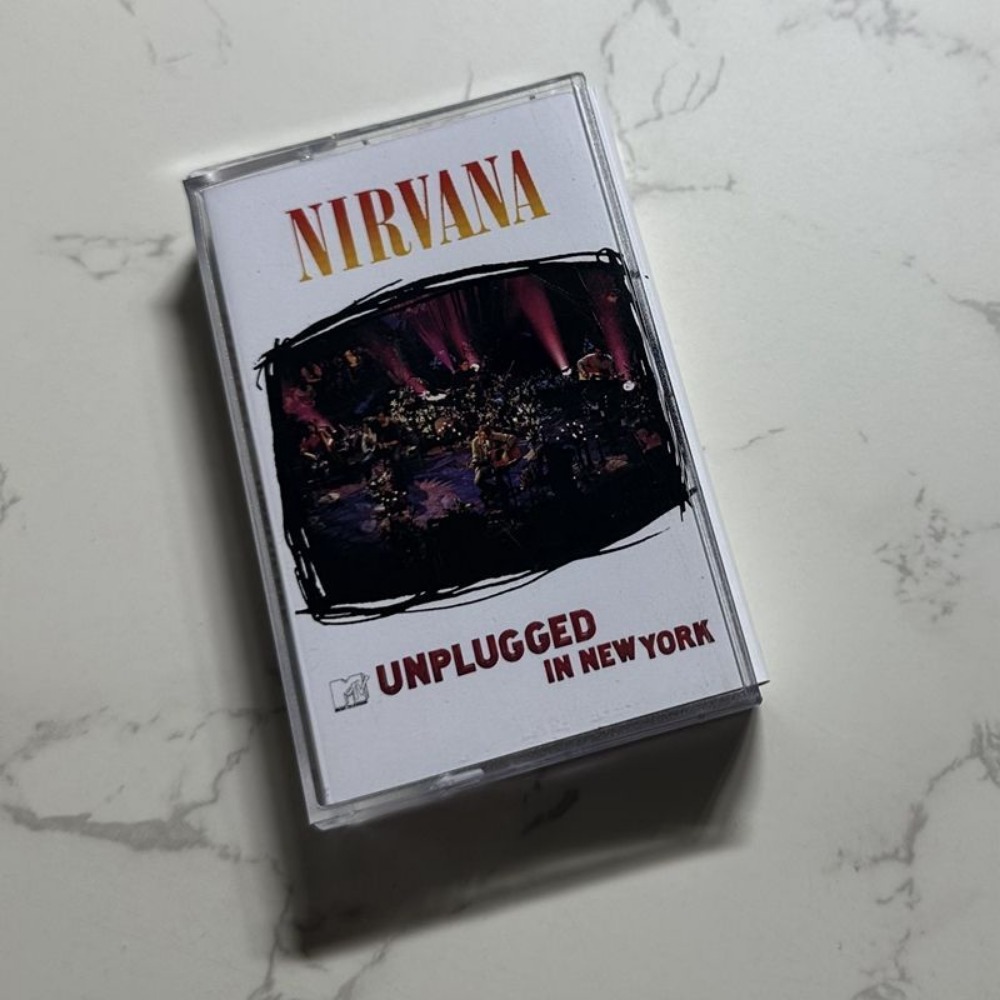 Live Rock - เทปคาสเซ็ตใหม่เอี่ยม ยังไม่แกะซีล Nirvana MTV Unplugged In