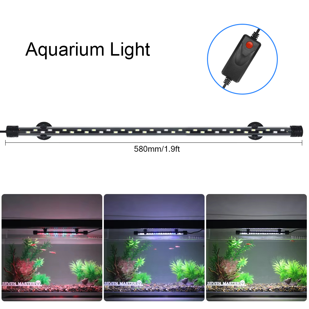 Aquarium Marine Lights - 58 ซม.Aquarium Light LED Plant Grow