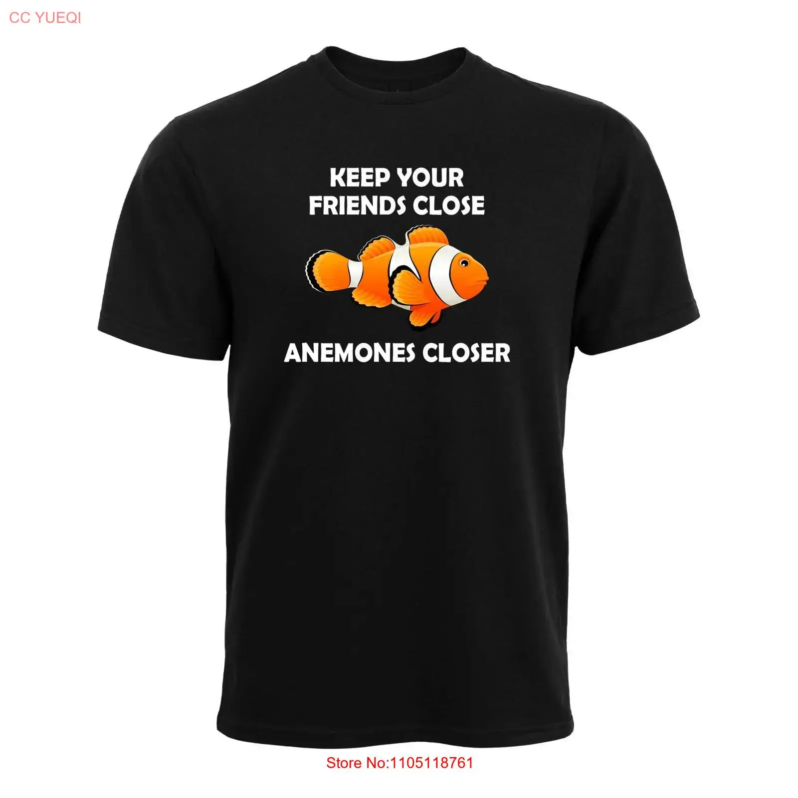 เสื้อยืดผ้าฝ้ายผู้ชายลาย Anemo - Reef Aquarium บทวิจารณ์และราคา