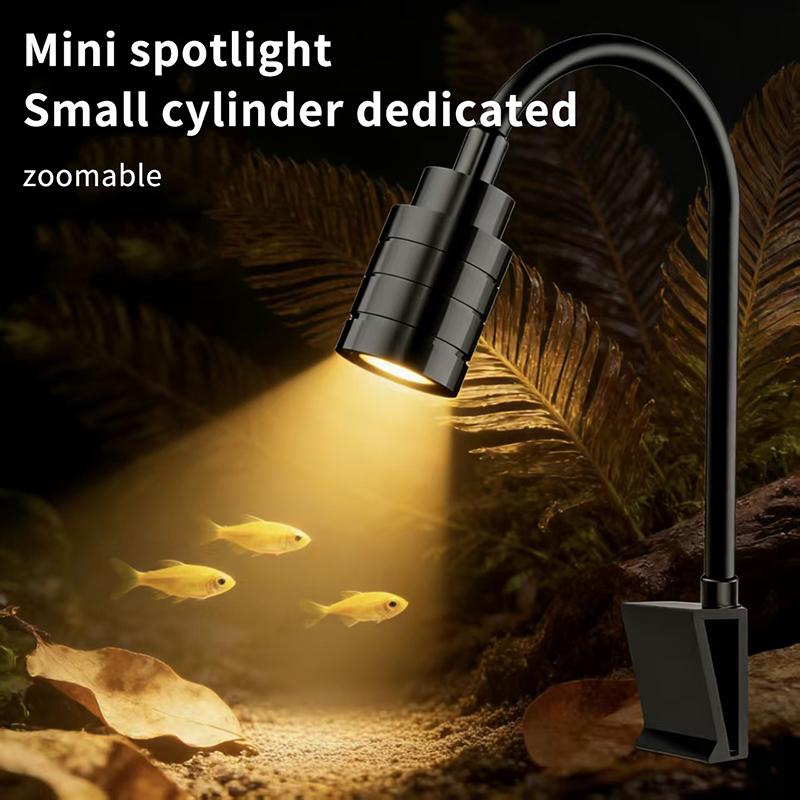ไฟสปอร์ตไลท์สำหรับตู้ปลา 3W แบ - Aquarium Marine Lights บทวิจารณ์และราคา