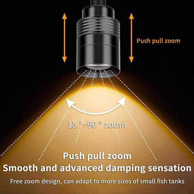 ไฟสปอร์ตไลท์สำหรับตู้ปลา 3W แบ - Aquarium Marine Lights บทวิจารณ์และราคา