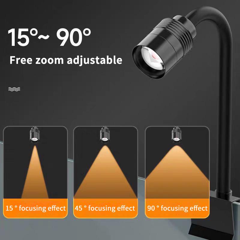 ไฟสปอร์ตไลท์สำหรับตู้ปลา 3W แบ - Aquarium Marine Lights บทวิจารณ์และราคา