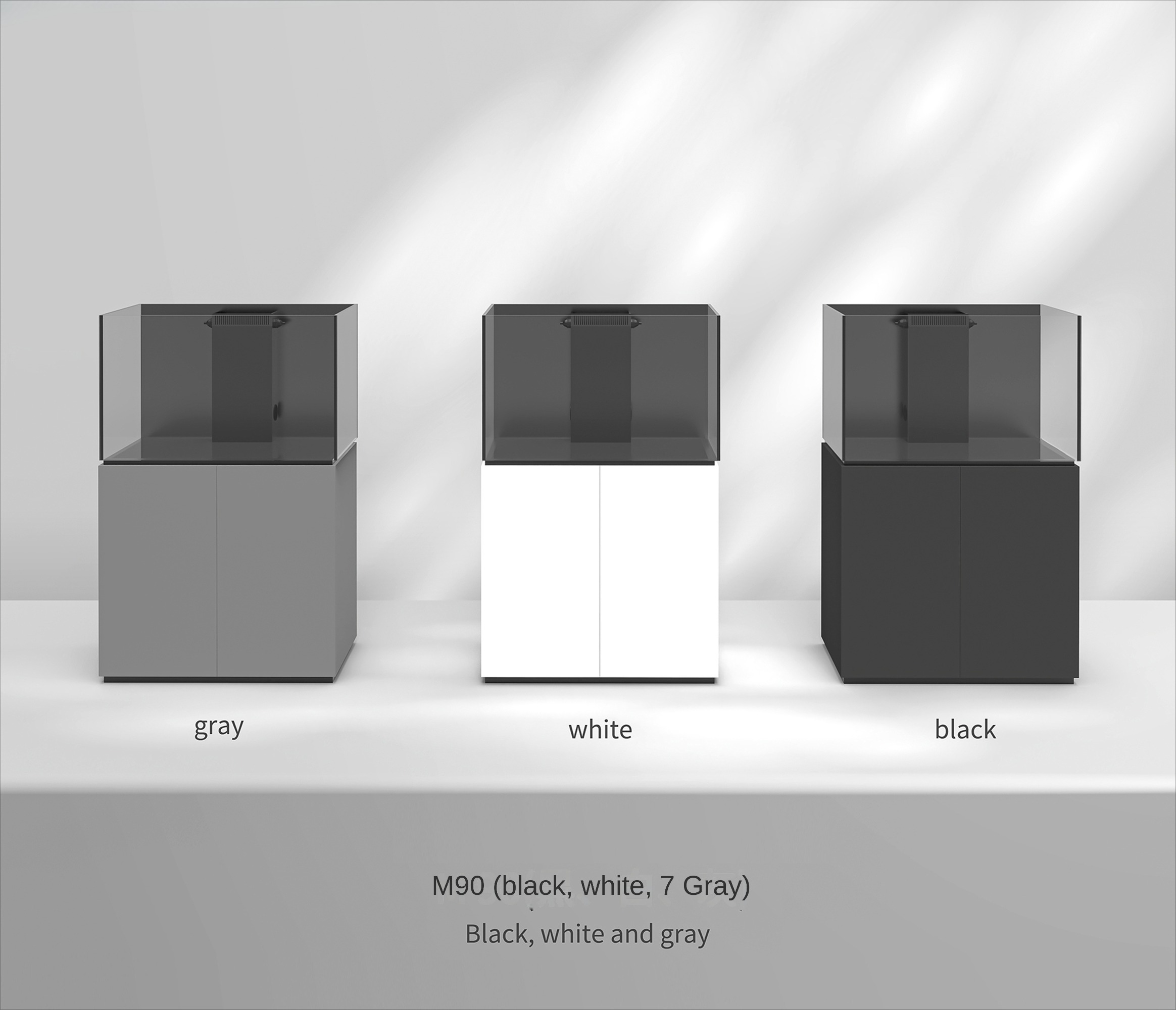 ตู้ปลาทรงสี่เหลี่ยมฐานกระจก รุ - Marine Aquarium Cube บทวิจารณ์และราคา