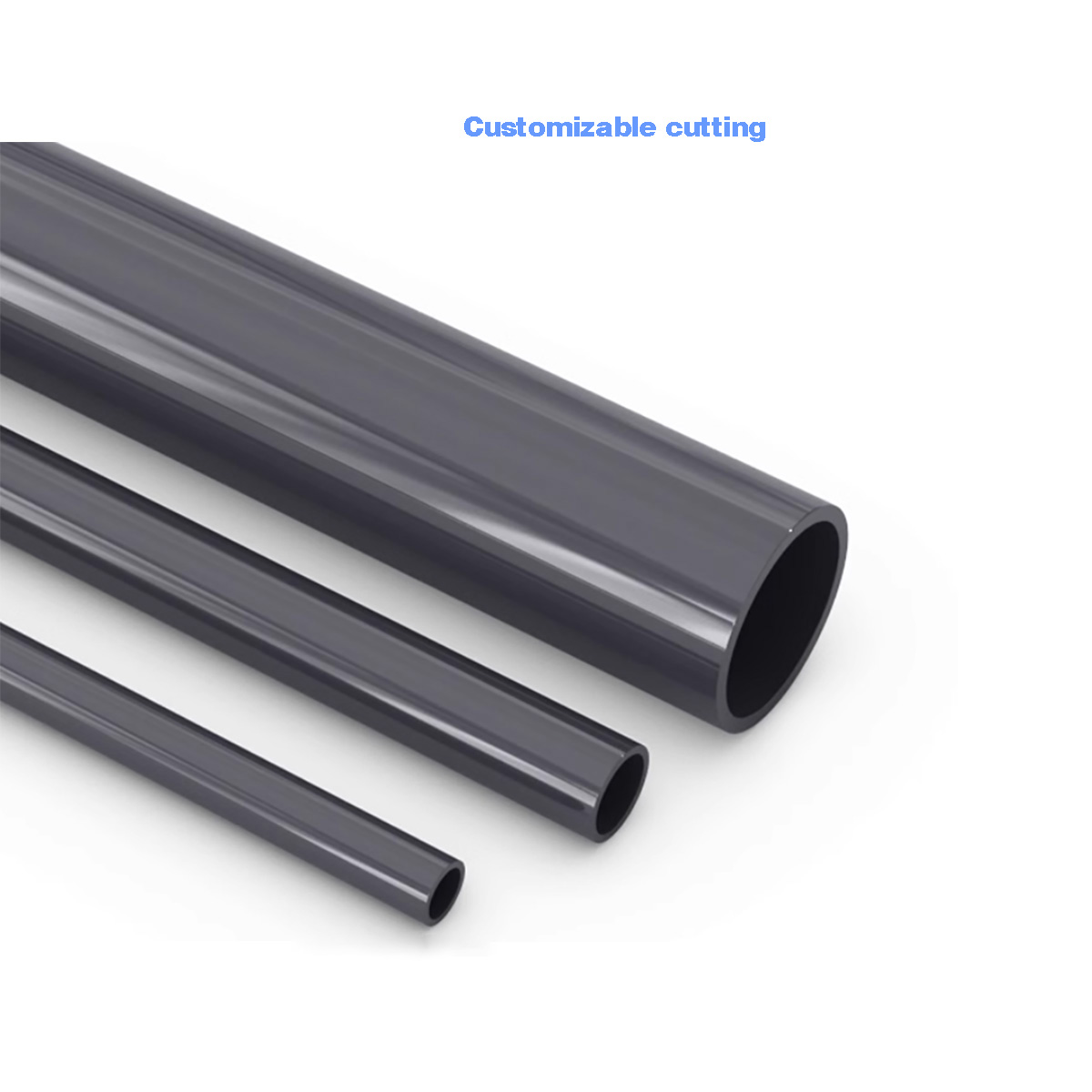 พลาสติก PVC สีดําท่อหลอดกลวง/ถ - Ocean Aquarium บทวิจารณ์และราคา