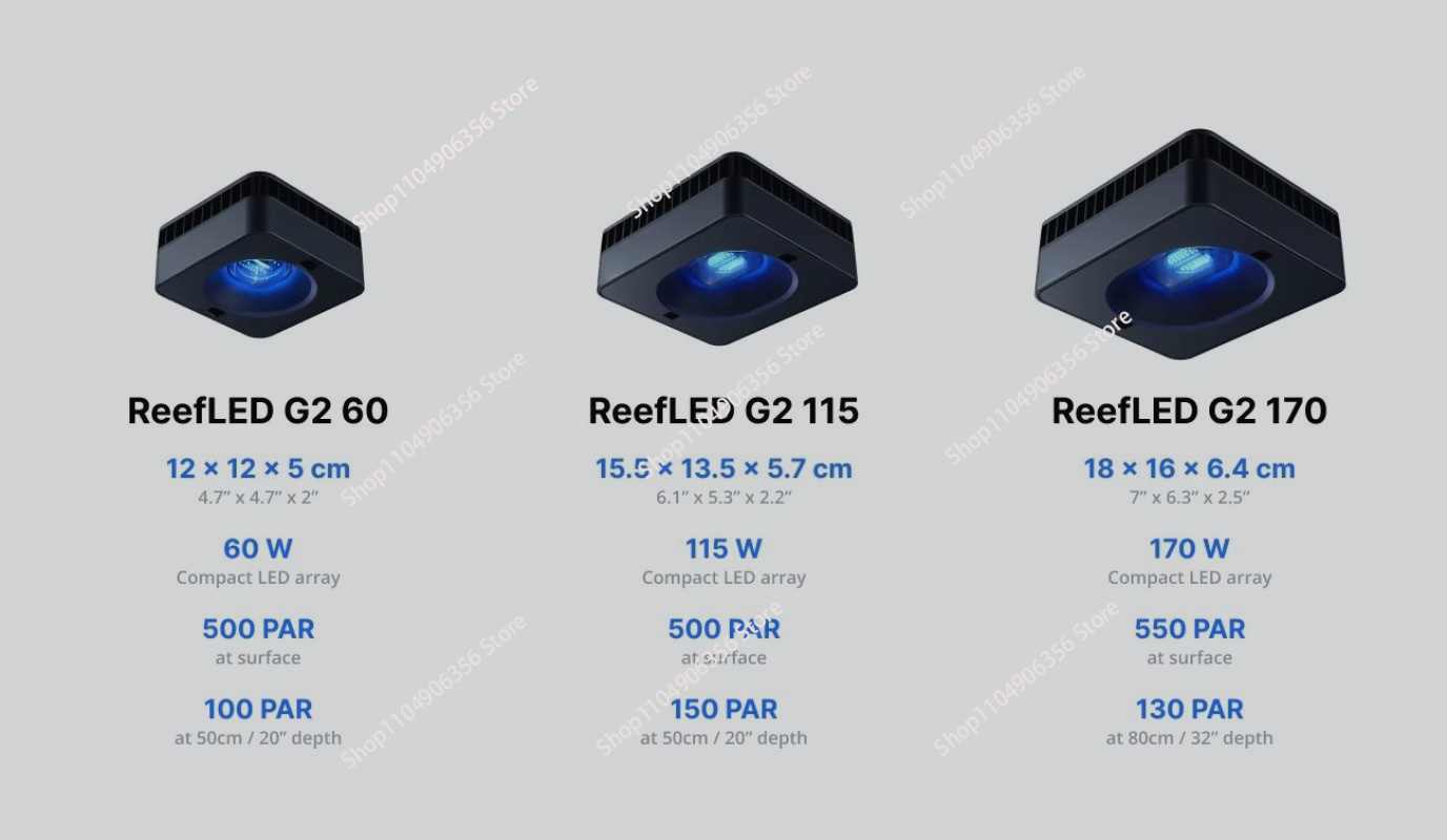 ไฟ LED สำหรับตู้ปลา 60 วัตต์ ร - Reef Lighting บทวิจารณ์และราคา