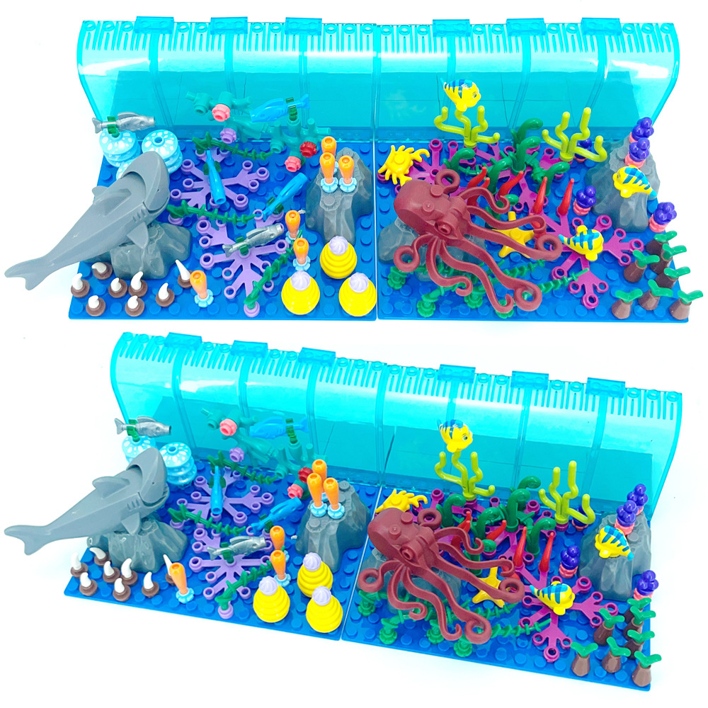 ใช้งานร่วมกับ LEGO Aquarium ฉา - Aquarium Marine World บทวิจารณ์และราคา