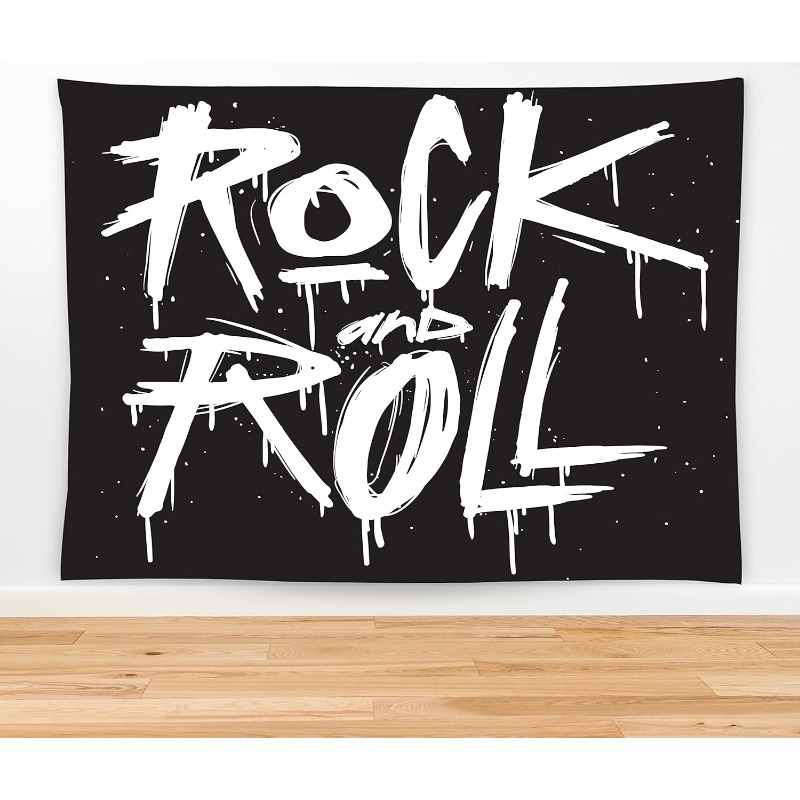 ปรับแต่งพรมแขวนผนังลายร็อคแอนด - Live Rock บทวิจารณ์และราคา